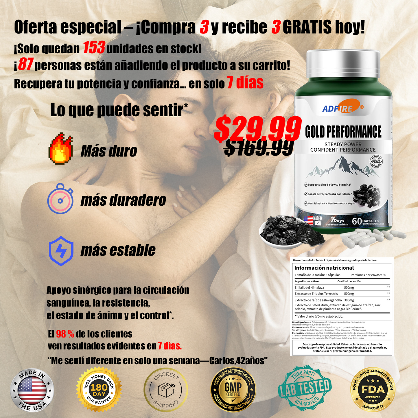¡Felicidades por obtener un 30% de descuento adicional! ¡Consigue una cantidad completa de recuperación de inmediato! ¡Este descuento solo está disponible por ahora! ¡Esta es tu última oportunidad de ahorrar! ¡No la dejes pasar!
